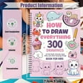 thumbnail image 3 of Trendy Tool Kit for Home, How To Draw Everything: 300 Drawings Of Cute Stuff Animals and Other Amazing Things | Book for Kids, 3 of 9