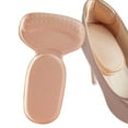 thumbnail image 5 of 4 Pairs Women Heel Pads for Shoes Heel Inserts Reusable Heel Protectors Heel Cushion Liners Prevent Blisters Loose Shoes Shoe Fillers, 5 of 7