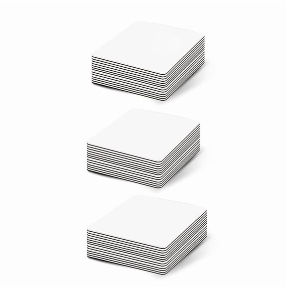 Sublimation Magnets,40Pcs 2.95In X 2.16In Rectangle Fridge Magnets,for Home Kitchen Refrigerator Officer,DIY Craft Gifts