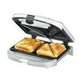 thumbnail image 1 of CUISINART  Dual-Sandwich Nonstick Electric Grill, Silver, 1 of 4