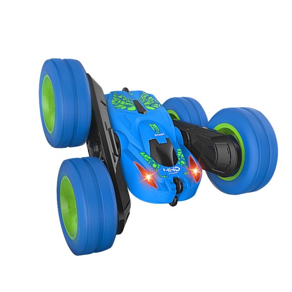 Voitures RC JRC 4WD 2,4 GHz Voiture Cascade Double Face Retournement 360° Jouets Télécommandés