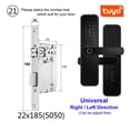 thumbnail image 2 of Biometric Fingerprint Security Intelligent Tuya Smart Password Electronic Door Lock To Open The Door Remotely ,Smart and Convenient, 2 of 7