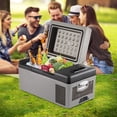 thumbnail image 6 of SHUNHENGYE 20L Car Refrigerator Large Capacity 12V, Portable Compressor Freezer with App Control, -4°F to 68°C Cooling Range, USB Charger & Digital Pane, 6 of 11