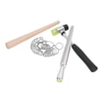 thumbnail image 3 of Ring Sizer Set Aluminum Finger Sizing Gauge Polishing Wood Mandrel Rubber Hammer US Size Ring Kit for Jewelry Making, 3 of 5