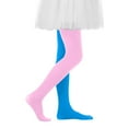 thumbnail image 4 of Cethrio Girls Dancing Tights, Stretch Elastic Waist Cotton Party Leggings for Girl Light Blue Size 2-8 T, 4 of 7