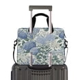 thumbnail image 2 of FORMRS 16" Laptop Bag Carrying Sleeve Case with Handle Travel Shoulder Briefcase, Blue Hydrangeas Pattern, 2 of 8
