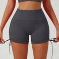 thumbnail image 7 of HCNTES Women Swim Shorts High Waisted Swimsuit Shorts Tummy Control Bathing Suit Bottom Plus Size Boyshorts(Dark Gray,M), 7 of 7