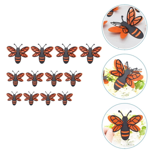 UPOUART 1 De Adhesivos De Pared Con Abejas Decorativas 3D Doble Capa Para