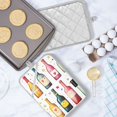 thumbnail image 5 of Yayeee Pot Holders Kitchen Heat Resistant with Pocket 7"x9.8" Cotton Oven Cooking Hot Pads, Heart Bottles, 5 of 7