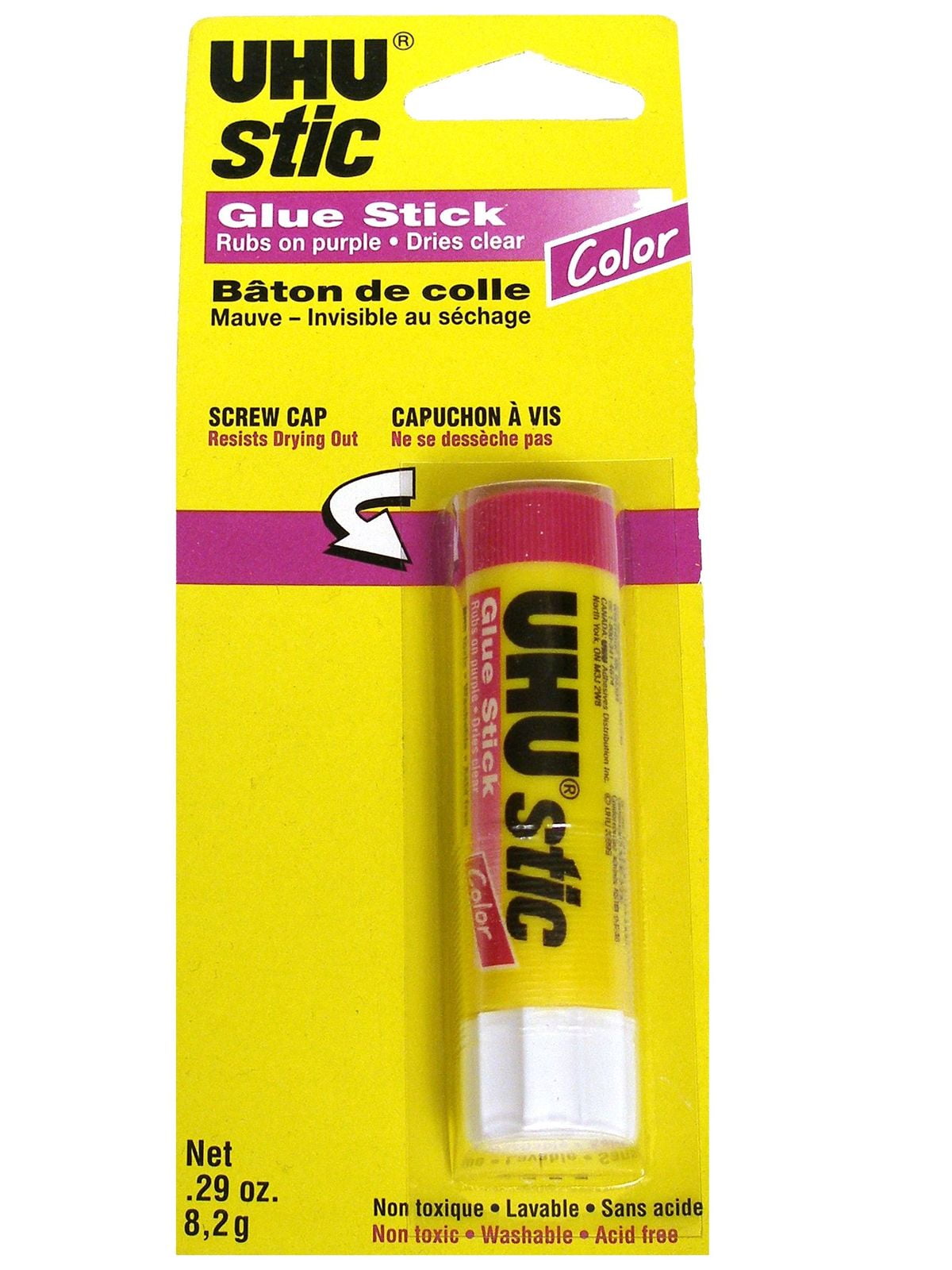 Color Glue Stick 0.29 oz. (pack of 24)