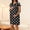 A1 Black, variant on Postpartum Nursing Nightgowns for Women Maternity Heart Print Crew Neck Dresses Short Sleeve Loose Fit Loungewear Gowns