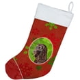thumbnail image 2 of Carolines Treasures SC9588-CS Boykin Spaniel Red Snowflakes Holiday Christmas Stocking  Large multicolor, 2 of 2