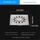 thumbnail image 4 of 1pc Stainless Steel Floor Drain, Deodorant Bathroom Shower Hair Catcher, Practical Shower Drain Hair Catcher For Kitchen Bathroom, 4 of 4