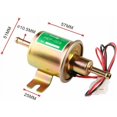 thumbnail image 4 of Bomba de combustible eléctrica de 12 voltios, suministro de baja presión para carburador diésel, compatibilidad universal con fuerte succión para barcos y automóviles, 4 of 5