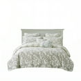 thumbnail image 3 of Home Soft Things 7 Piece Printed Microfiber Quilts Bedspread Set - Marisol - King (102" x 90"), 3 of 9