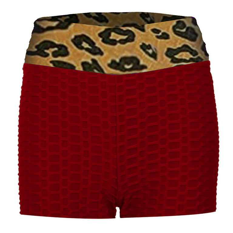 BDY Ultra High-Waisted Faja Shorts - Red Cheetah