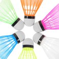 thumbnail image 3 of 12Pcs Badminton Shuttlecocks Plastic Badminton Sports Shuttlecocks Colored Small Shuttlecocks, 3 of 5