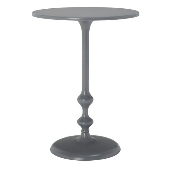 SAFAVIEH Hydra 22" Round End Table, Dark Grey