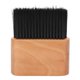 thumbnail image 1 of Cepillo para el cabello roto, cerdas suaves, mango de madera, cepillo profesional para el cuello, para salones y hogar., 1 of 14