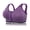 Purple, variant on FANNYC 1 Pack Sleep Bras for Women, Comfort Seamless Wireless Stretchy Sports Bra, Yoga Bras, with Removable Pads