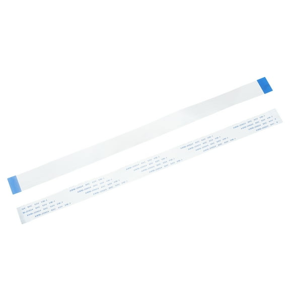 Flexible Flat Cable, 30 Pins 0.5mm Pitch 250mm FPC FFC Ribbon Cable 5Pcs(A Type)