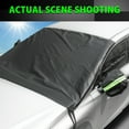 thumbnail image 6 of ELUTO Car Windshield Cover, Winter Resist Snow, Ice, Frost, Waterproof, Block UV Rays, Sunshade, Dust, Protective Cover for Trucks SUVs Auto Vehicle, 6 of 10