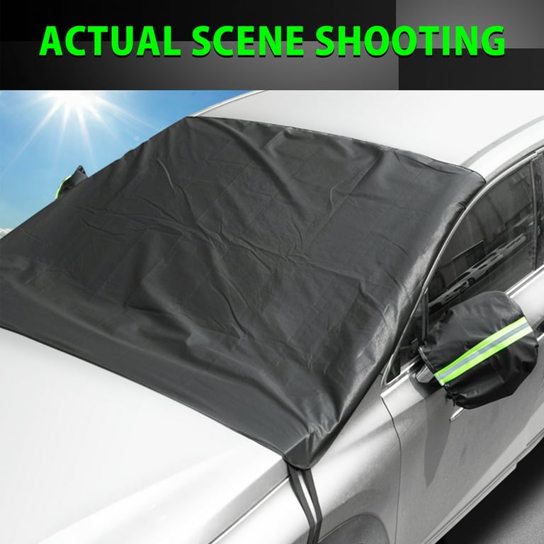 Eluto car windshield snow cover discount