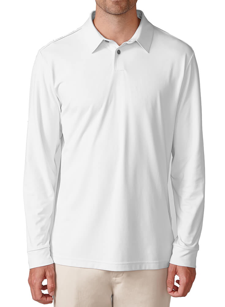 Ashworth Matte Interlock Long Sleeve Golf Shirt Polo Men's AM3185S6 New ...