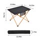 thumbnail image 3 of Mesa plegable portátil ultraligera de aluminio para exteriores, ideal para camping y senderismo, ideal para picnics, camping y barbacoas., 3 of 8