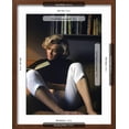 thumbnail image 5 of Art.com Marilyn Monroe Reading at Home Premium Photographic Print by Alfred Eisenstaedt, Brown Frame Wall Art, 17" x 21", 5 of 5