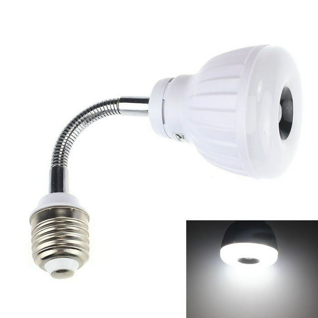 Binmer 110V 220V E27 5W Lampe Détecteur de Mouvement à Capteur Infrarouge LED