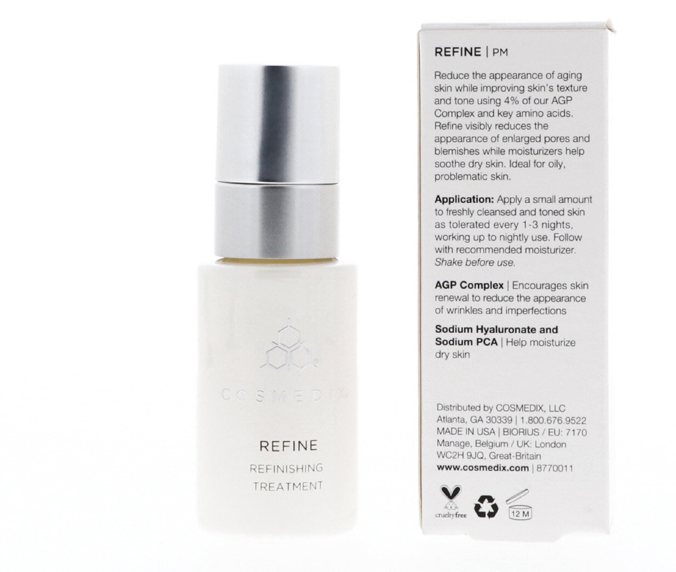 CosMedix Refine Refinishing Treatment 0.5 oz