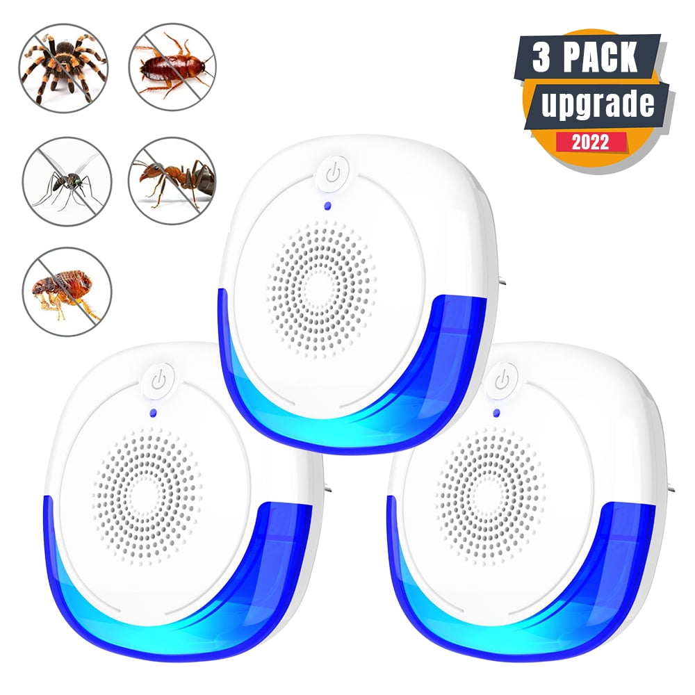 Ultrasonic Pest Repeller 3 Packs, 2022 Upgraded Pest Repellent