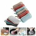 thumbnail image 2 of ACDANC 10pcs Kitchen Dish Cleaning Sponges Household Scrub Sponges Linen Convenient Dish Sponges, 2 of 4