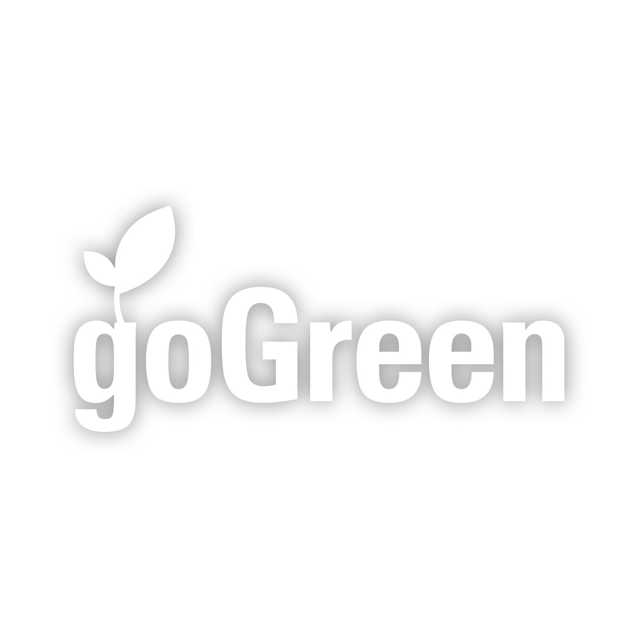 Go Green Sticker Decal Die Cut - Self Adhesive Vinyl - Weatherproof ...