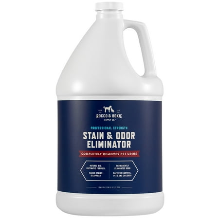 UPC: 0865520000004 | Rocco & Roxie Pet Carpet Cleaner Stain Remover & Urine Odor Eliminator  Any Surface    1 Gallon