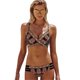 thumbnail image 1 of Cismea - Bikini de Tanga para Mujer, Traje de BañO con Estampado de Leopardo, Sexy Bikini Triangular de 2 Piezas（Verde） Cismea bañador, 1 of 3