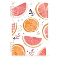 thumbnail image 7 of FORMRS 1-Subject Spiral Notebook 8" x 5" College Ruled 60 Refillable Sheet A5 Hard Cover, 2 Pack, Citrus Slice, 7 of 7