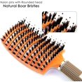 thumbnail image 3 of Boar Bristle Brush- 2 Boar Bristle Hair Brushes- Detangling Hair Brush, Can Diff, 3 of 5