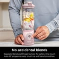thumbnail image 4 of Ninja Blast Max, Portable Blender + Twist & Go, Personal Blender, Ninja Blender, Smoothie, Blend, Ice Crush, 3 Programs, Cordless, 22 oz removable Vessel, Dishwasher Safe, Leakproof, Pink, BC251PK, 4 of 5