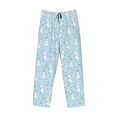 thumbnail image 4 of Xecao Rabbit And Bird Men's Straight Lounge Pajama Pants: The Ultimate in Comfortable Sleepwear, 4 of 9