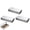 3 PCS, variant on BBQ Smoker Box For Smoking, Stainless Steel BBQ Meat Grilling Box for Wood Chips, for Gas, Electric & Charcoal Grills, Outdoor Accessories (2 PCS)