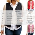 thumbnail image 3 of Purcolt Womens Quilted Padded Puffer Vest Lightweight Casual Collarless Sleeveless Snap Button Front Jackets with Pockets, 3 of 7