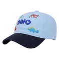 thumbnail image 3 of CYRBOKO Cotton, Casual Adjustable Cotton Breathable Baseball Caps for Kids Blue Size 2-6 T, 3 of 6