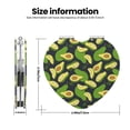 thumbnail image 3 of Goofa Fresh Avocado Pattern Pocket Mirror, Portable Makeup Mirror,Travel Makeup Mirror,Dual-Sided Compact Mirror,Gift Makeup Mirror-Heart Shape, 3 of 9