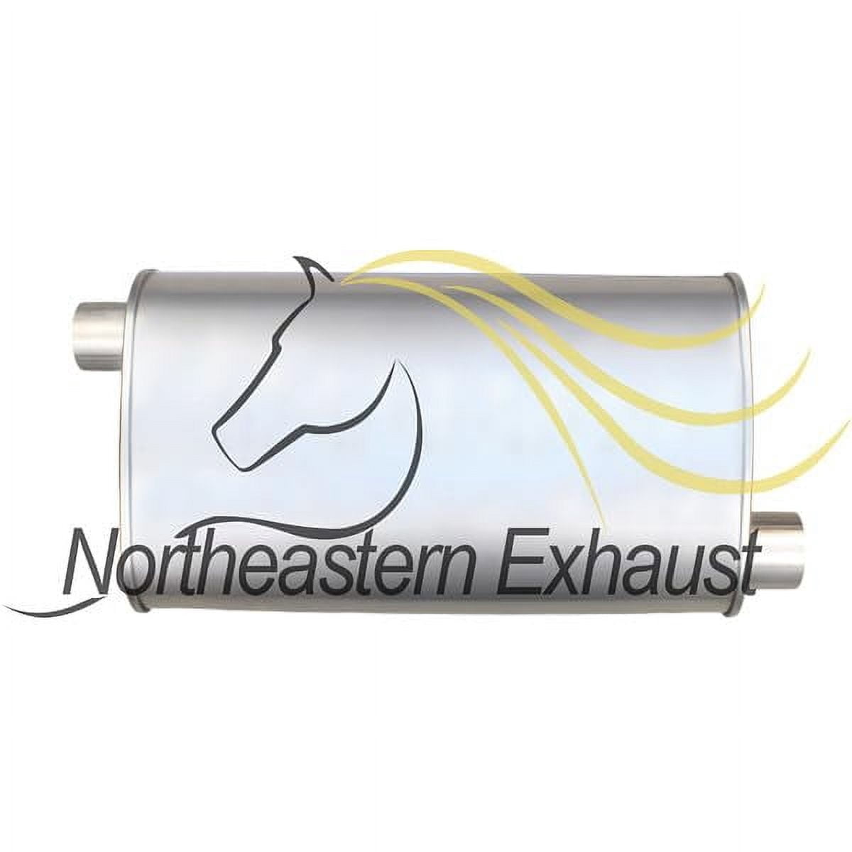 Stainless Steel Exhaust Center Muffler for 2007-2010 Saturn Outlook 3.6L Direct Fit