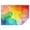 Colorful Tie Dye, variant on Rainbow Tie Dye Ink Pattern Rectangle Tablecloth 60"x84",Waterproof Polyester Rectangle Table Cloth, Wipeable Spillproof Polyester Tablecloth for Dining, Camping, Indoor and Outdoor