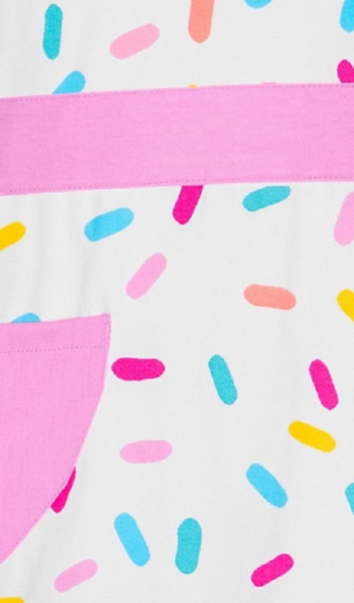 Handstand Kitchen Mother and Daughter 100% Cotton Pretty Print Apron Set - Sprinkles