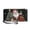 Black Xmas Tree Santa, variant on Pink Snowman Pattern Zip Around Wristlet Wallet for Women PU Leather Clutch Purse Classic Card Holder with Wrist Strap for Weekend, Gift for Women