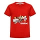 thumbnail image 1 of Ropa Infantil Roblox para Niño, Playera de Algodón con Estilo Gamer y Diseño de Personajes, Camiseta Cómoda para Verano, Ocasiones Especiales y Uso Diario, 1 of 4